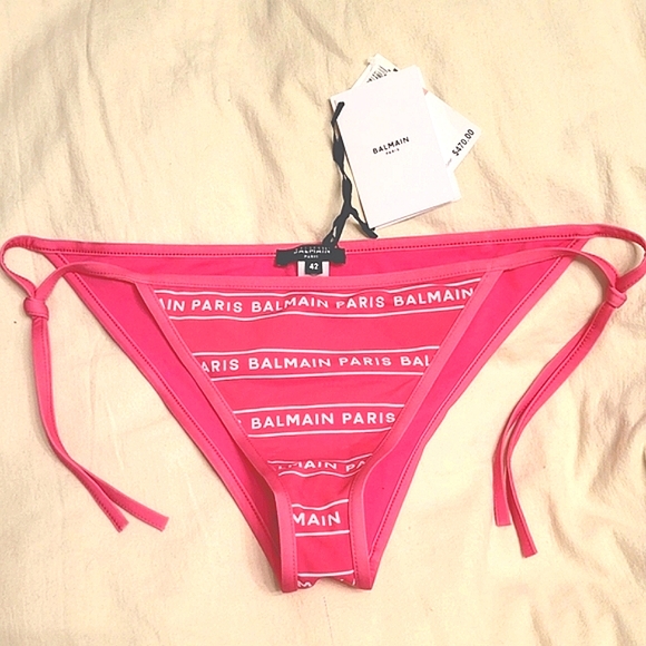 BNWT Pink Balmain Bikini Bottoms! Size L - Picture 6 of 14